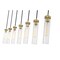 Z-Lite Beau Linear Chandelier, 7-Light, 4.75 In.W x 54 In.L x 12.75 In.H, Rubbed Brass/Clear 740P-7L-RB - alternate 4